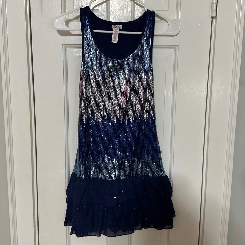 Justice sequins dress